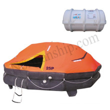 solas liferaft yacht liferaft Inflatable 25 person drop type life raft